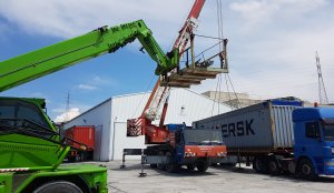 Construction and Installation of recycling plant in Limassol Cyprus