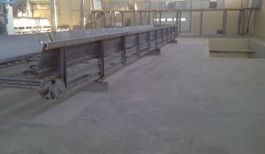 Conveyor sandblast
