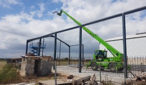 Metal frame farm in Avgorou - Cyprus